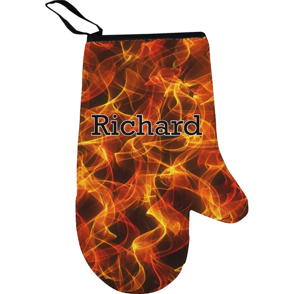 Custom Fire Right Oven Mitt (Personalized)