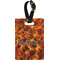 Fire Personalized Rectangular Luggage Tag