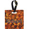 Fire Personalized Square Luggage Tag