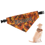 Fire Dog Bandana - Large (Personalized)