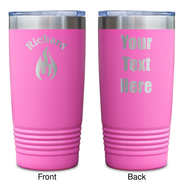 Fire Pink Polar Camel Tumbler - 20oz - Double Sided - Approval