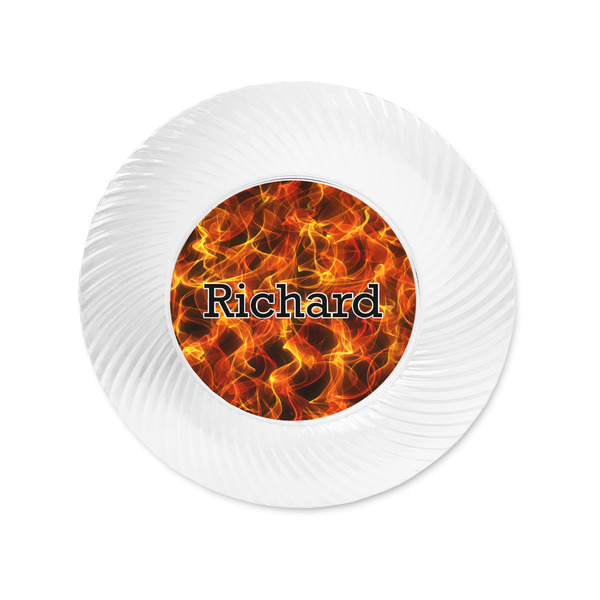 Fire Plastic Party Appetizer & Dessert Plates - Approval