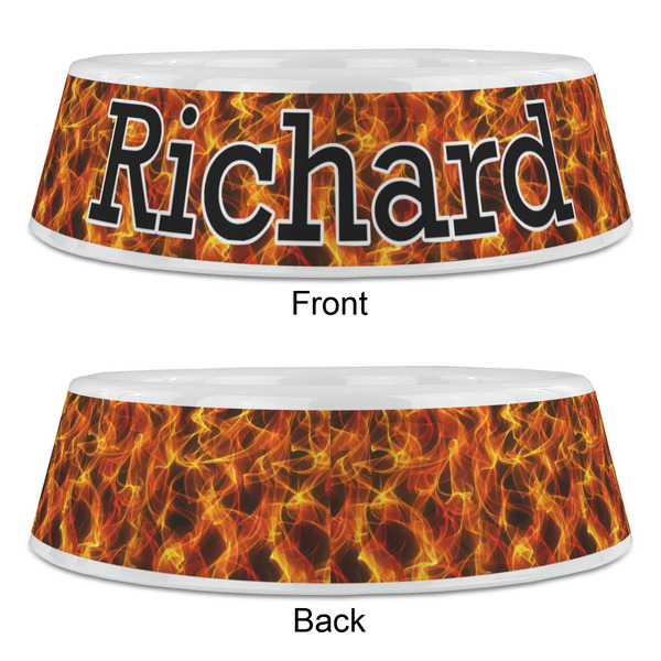 Fire Plastic Pet Bowls - Large - APPROVAL