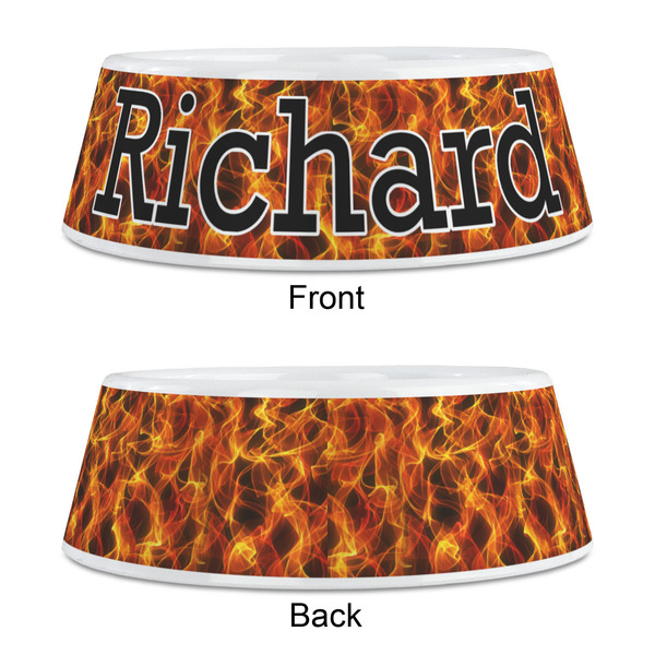 Fire Plastic Pet Bowls - Medium - APPROVAL