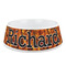 Fire Plastic Dog Bowl - Medium (Personalized)