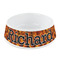 Fire Plastic Dog Bowl - Small (Personalized)