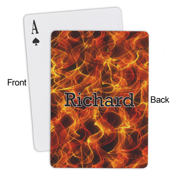 Fire Playing Cards - Approval