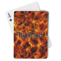 Fire Playing Cards (Personalized)