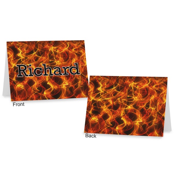 Fire Postcard - Front and Back