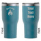 Fire RTIC Tumbler - Dark Teal - Double Sided - Front & Back