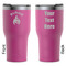 Fire RTIC Tumbler - Magenta - Double Sided - Front & Back