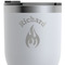 Fire RTIC Tumbler - White - Close Up