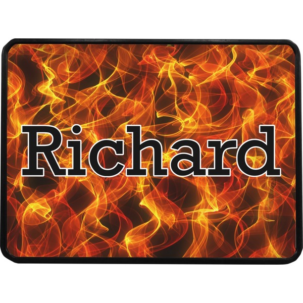Fire Rectangular Car Hitch Cover w/ FRP Insert