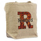Fire Reusable Cotton Grocery Bag - Front View
