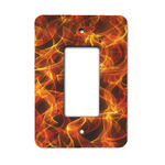 Fire Rocker Style Light Switch Cover - Single Switch