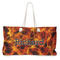 Fire Large Rope Tote Bag - Front View