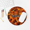 Fire Round Mousepad - LIFESTYLE 2