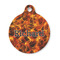 Fire Round Pet Tag