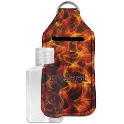 Fire Hand Sanitizer & Keychain Holder - Large (Personalized)
