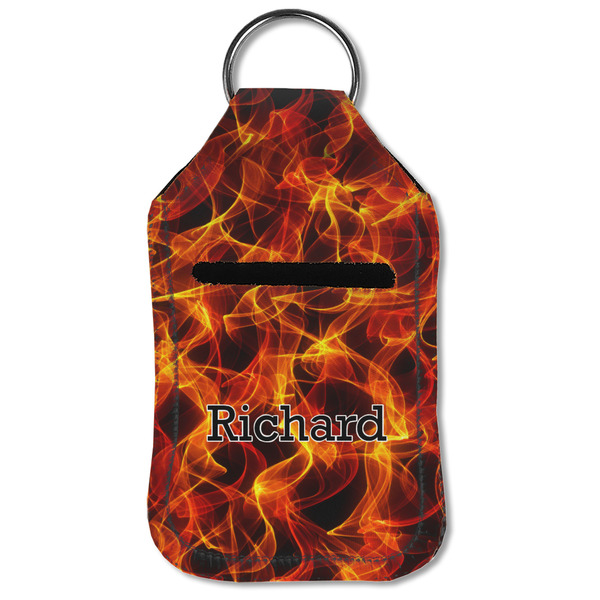 Fire Sanitizer Holder Keychain - Small (Front Flat)