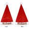 Fire Santa Hats - Front and Back (Double Sided Print) APPROVAL