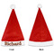 Fire Santa Hats - Front and Back (Single Print) APPROVAL