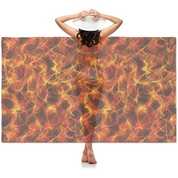 Fire Sheer Sarong
