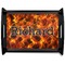 Fire Serving Tray Black Large - Main