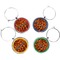 Fire Wine Charms (Set of 4) (Personalized)