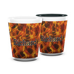 Fire Ceramic Shot Glass - 1.5 oz (Personalized)