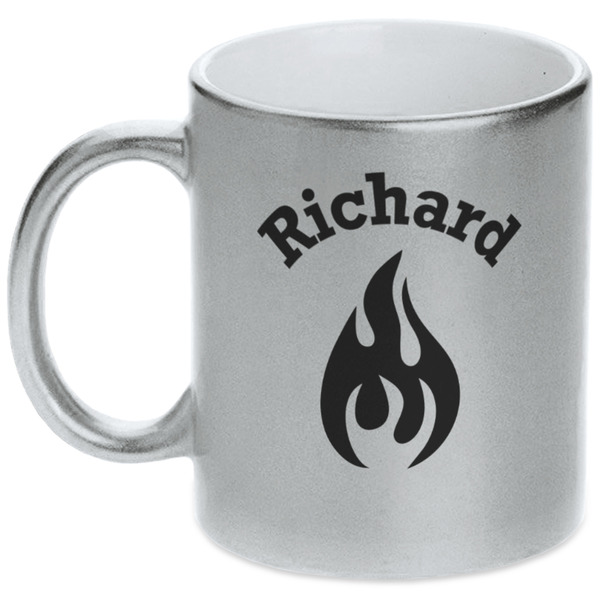 Fire Silver Mug - Main