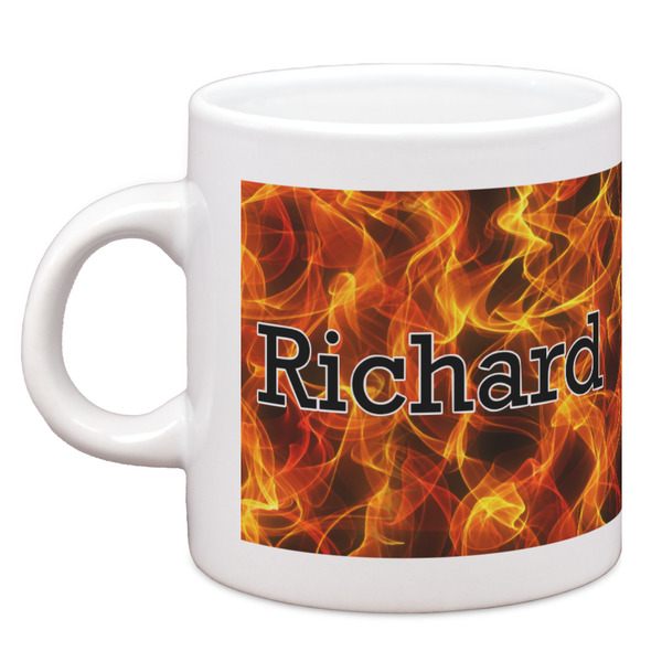 Custom Fire Espresso Cup (Personalized)