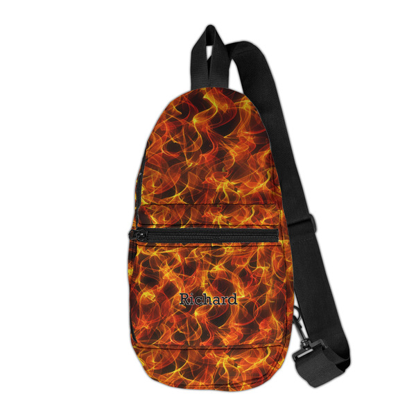 Custom Fire Sling Bag (Personalized)