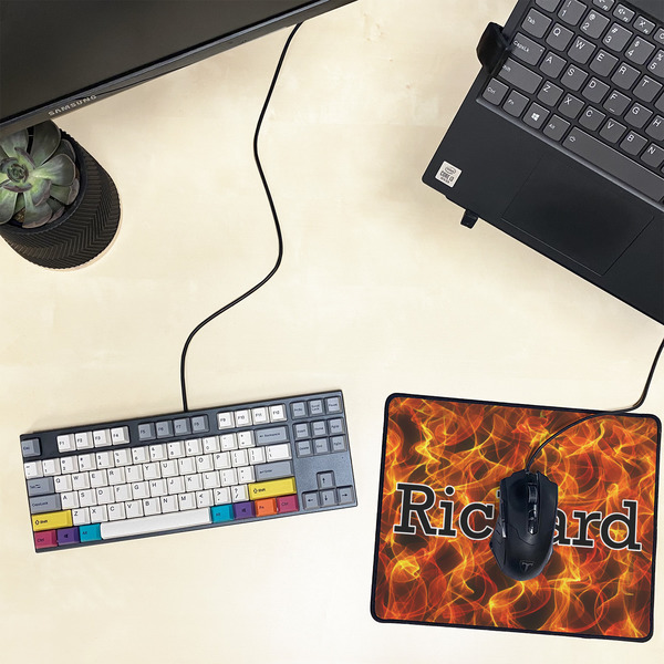 Fire Small Gaming Mats - LIFESTYLE