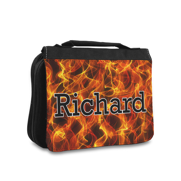 Custom Fire Toiletry Bag - Small (Personalized)