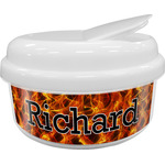 Fire Snack Container (Personalized)