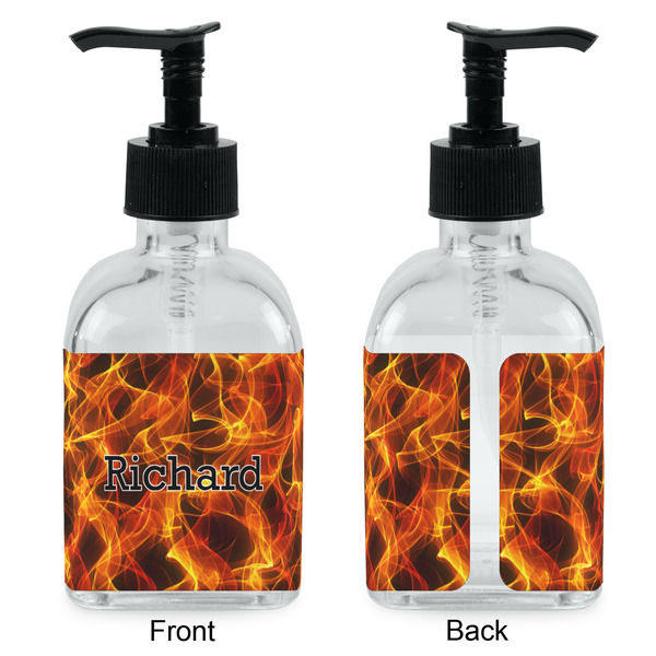 Fire Glass Soap/Lotion Dispenser - Approval