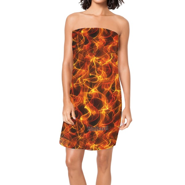 Custom Fire Spa / Bath Wrap (Personalized)