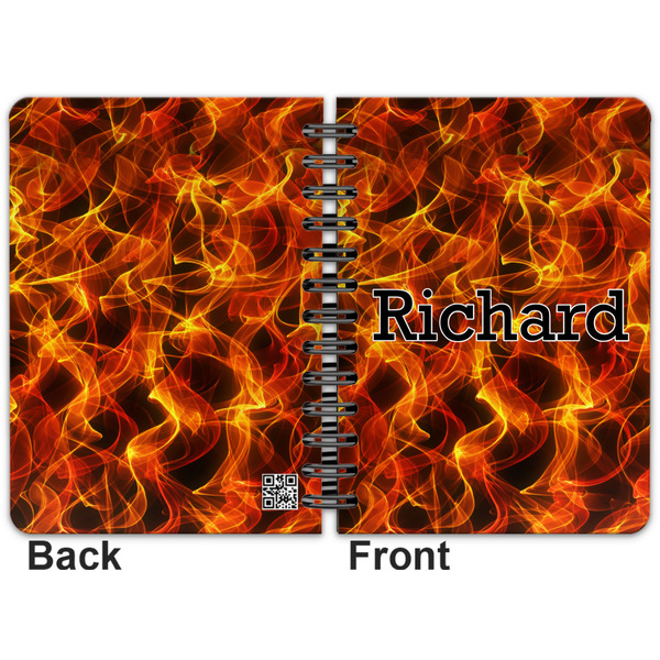 Fire Spiral Journal 5 x 7 - Apvl