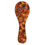 Fire Ceramic Spoon Rest (Personalized)