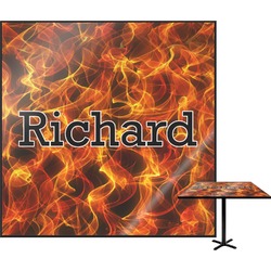 Fire Square Table Top (Personalized)