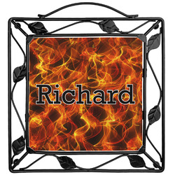 Fire Square Trivet (Personalized)