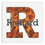 Fire Paper Dinner Napkins (Personalized)