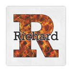 Fire Decorative Paper Napkins (Personalized)