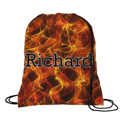 Fire Drawstring Backpack (Personalized)