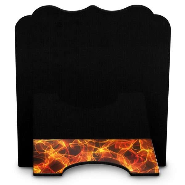 Fire Stylized Tablet Stand - Back