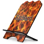 Fire Stylized Tablet Stand (Personalized)