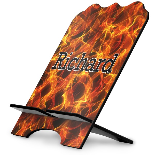 Custom Fire Stylized Tablet Stand (Personalized)