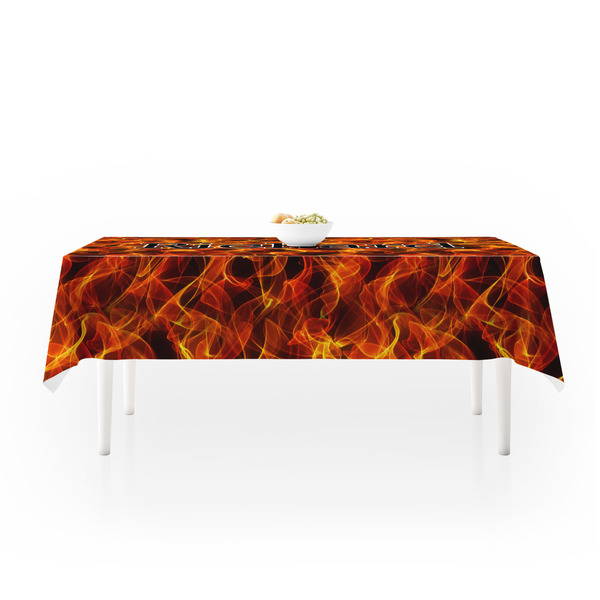 Fire Tablecloths (58"x102") - MAIN (side view)