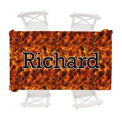 Fire Tablecloth - 58"x102" (Personalized)